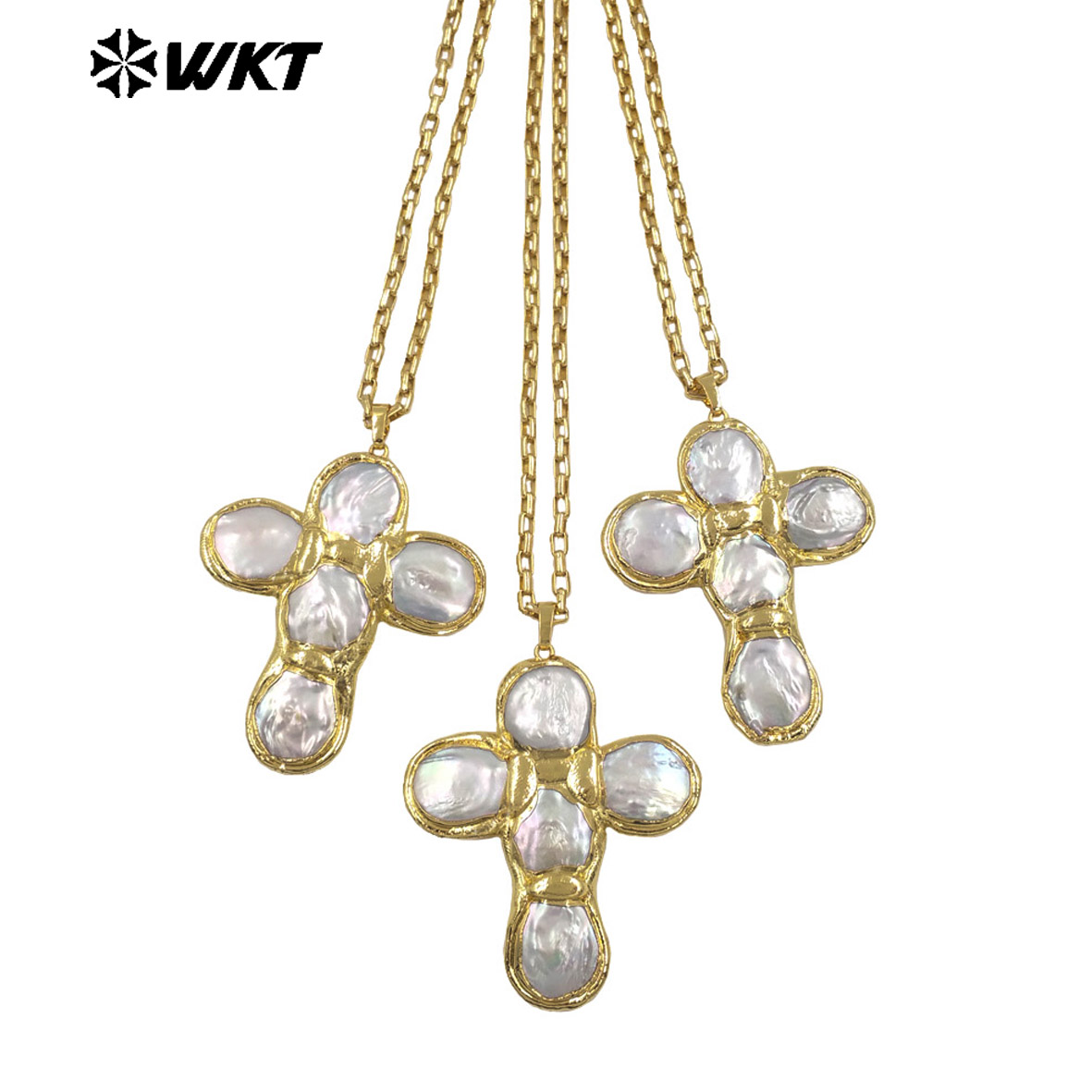 WT-JN349 Neuestes Design Natür – Pearl Trim Chain Bewertung und Preis