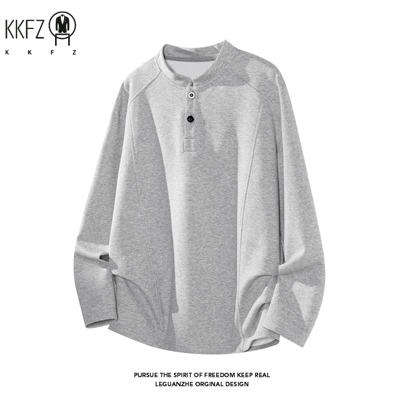 Herren-Raglanärmel-Henley-Pull – Embellish Knit Bewertung und Preis