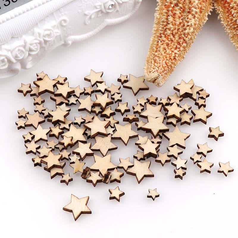 100Pcs DIY Größe mischen Penta – Embellishments For Scrapbooking Bewertung und Preis