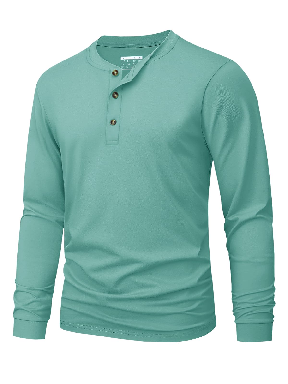 Herren-Henley-T-Shirt, schlich – Embellish Knit Bewertung und Preis