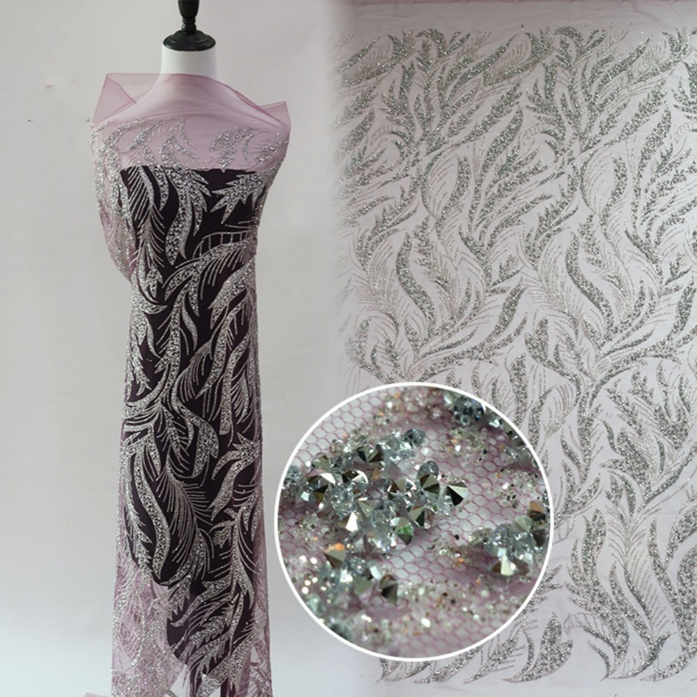 10 Heißprägepulver-Muster Kris – Crystal Mesh Fabric Bewertung und Preis